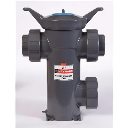 Filtro canasta sencillo, Hayward, PVC, 3" a 1/8", EPDM, Cem-Rsc