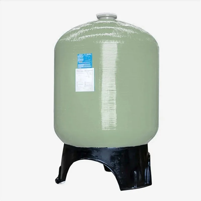 Tanque Presión filtro/Suavizador Fibra Vidrio 6"TF/6"BF Base Tripie 36x72" 20 ft3