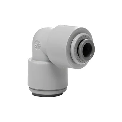 PI211612S John Guest Codo Reductor 1⁄2" Tubing × 3⁄8" Tubing