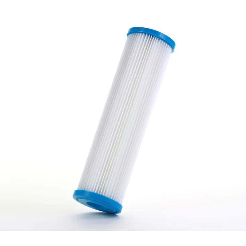 DEC-CPL-S-25-1050 Dectres 2.5" x 10" Cartuchos plisados 50 micras de poliéster