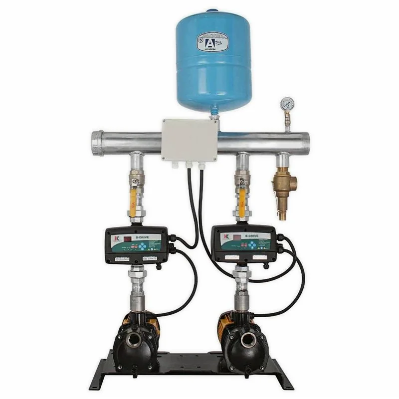 Presurizador dúplex bombas PRISMA25, variador B-DRIVE ALTAMIRA 3 HP 1x230V.