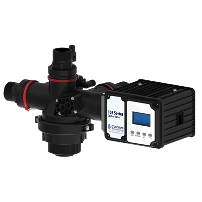 Suavizador de Agua Comercial duplex10 ft3 por columna Tanque 24"x72" 2”