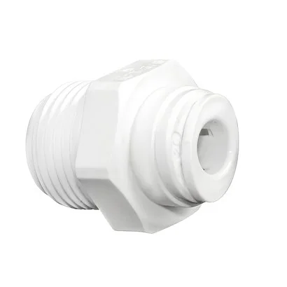 HDF-MC0808 conector Recto Tubo de 1/2” x NPTF de 1/2”