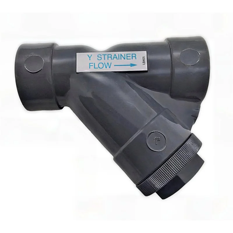 YS10100T Filtro cedazo tipo 'Y', Hayward, PVC Gris, 1", FPM (Viton), Ros.