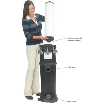 Filtro Big-Bubba® No-Metálico Alto Flujo Conex 2" Std 20 micras