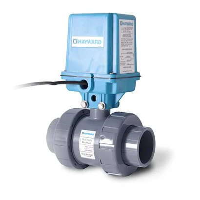 Válvula de Bola Motorizada Hayward Serie EA1 PVC 1/2" EPDM Cem-Ros EATBH105STE