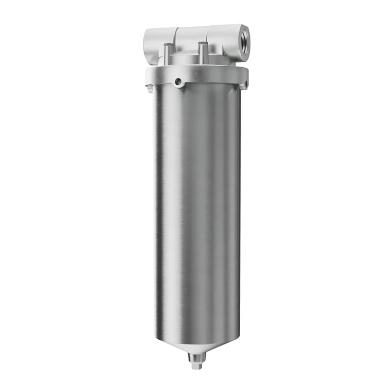 T1-304-10-222 Portafiltro 10" Acero Inox. 304SS 150 PSI 1" 222