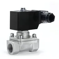 SSV-12110V Válvula Solenoide 110V 50/60 Hz 1/2” FNPT NC Acero Inixidable