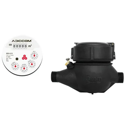 MX4 MEDIDOR MICRO ADCCOM TIPO CHORRO MULT. 1", P.P., 1 IMP./10L