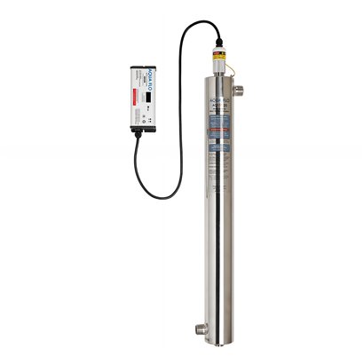 AQUV-20 Sistema de desinfección Profesional de rayos UV 20 Gpm 1"