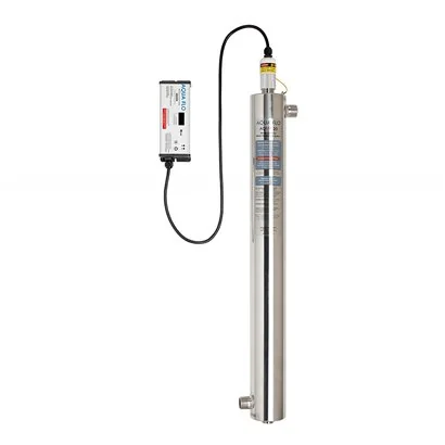 AQUV-20 Sistema de desinfección Profesional de rayos UV 20 Gpm 1"
