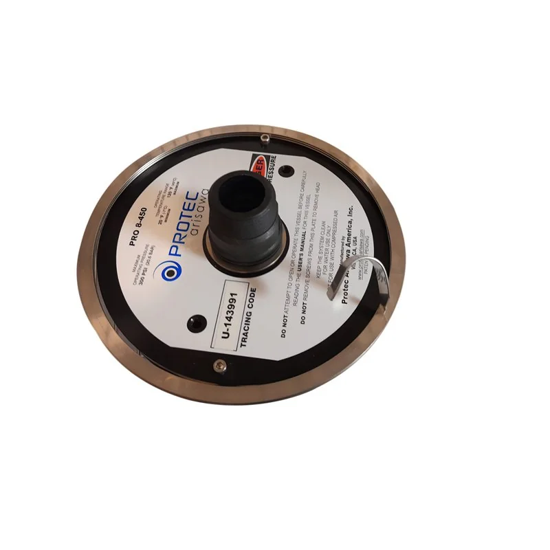 2080276 Kit de ensamble de tapa Protec 8" de 450 psi 1.25" NPTM