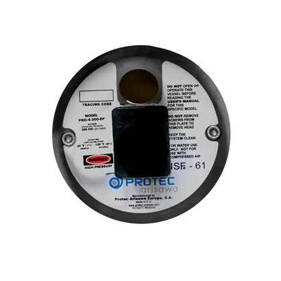 2040008 Kit de ensamble de tapa Protec 4" de 300 psi 3/4"x1/2" NPTM