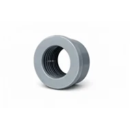 60132 Niple unión de PVC 1" NPT roscado 