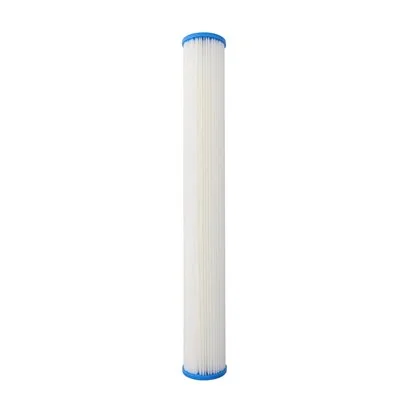 SPC-25-2020 Hydronix Cartuchos plisados 2.5"x20" 20 micras poliéster SPC-25-2020 Hydronix Cartuchos plisados 2.5"x20" 20 micras poliéster