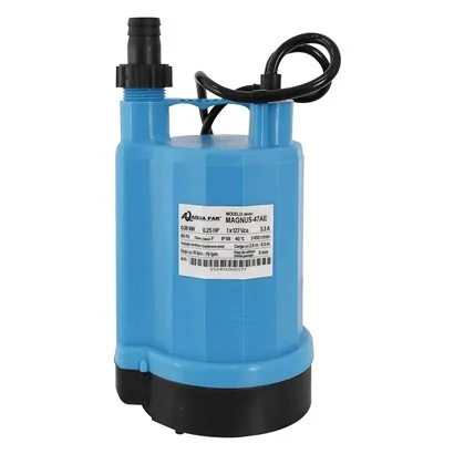 MAGNUS-47AE Motobomba sumergible para achique 0.25HP 1"