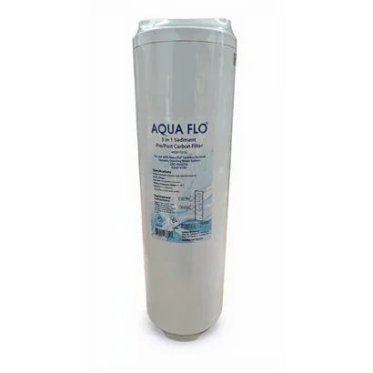 Kit Cartucho 3 en 1 y membrana, ósmosis inversa CRO800-UX6 Aquaflo