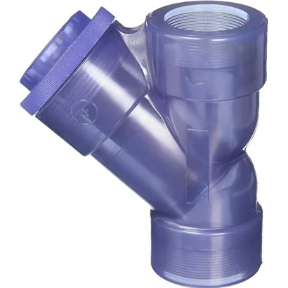 YS00200T Filtro cedazo tipo 'Y', Hayward, PVC Transparente, 2", FPM (Viton), Ros.