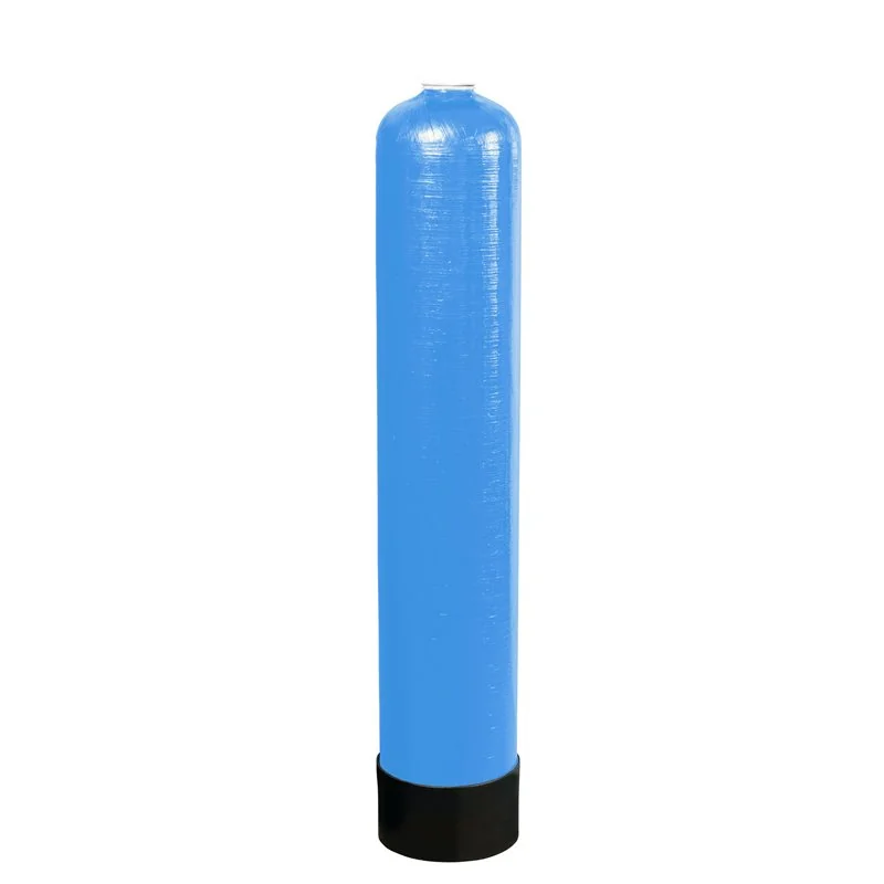 Tanque de Presión filtro/Suavizador Fibra Vidrio 2.5"T 13x54" Azul 2.5ft3