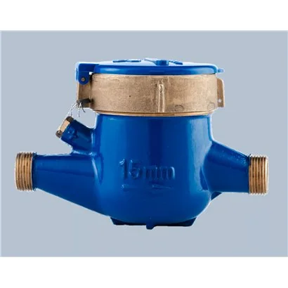 MX2 Medidor micro marca ADCCOM 1/2" Bronce con extremos roscados