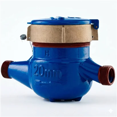 MX 3 020 Medidor de flujo marca ADCCOM 3/4" NPT Hierro fundido