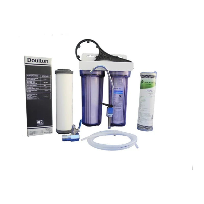 Filtro DUO Reduce Sedimentos, cloro, bacterias y virus