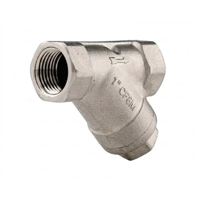FY1R DT 025 Filtro tipo "Y" acero inoxidable 316 1" NPT malla 80 mesh