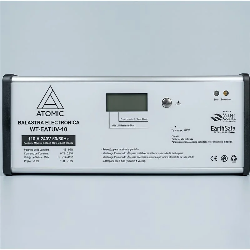 Balastro Electrónico para sistema UV Atomic 20 y Atomic 10 Balastro Electrónico para sistema UV Atomic 20 y Atomic 10