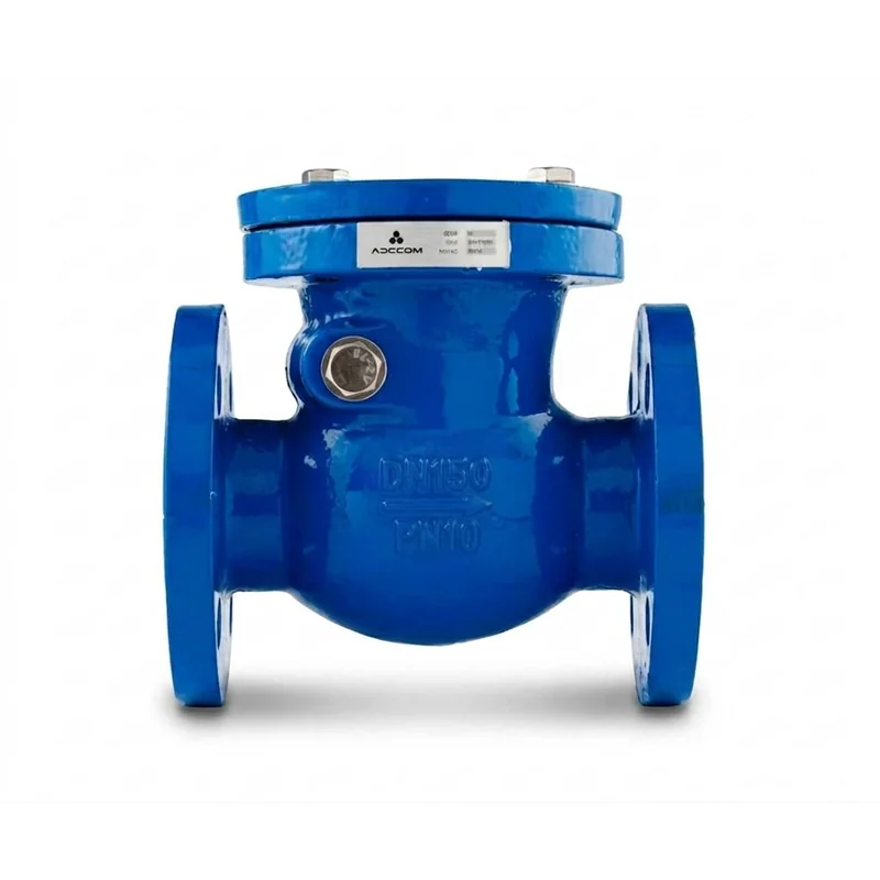 CHK33 YR 150 Válvula Check retención tipo columpio Hierro 6" Brida