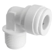 HDF-FE0404 Codo Fijo Tubo de 1/4” x NPTM de 1/4”