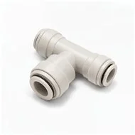 HDF-UT0406 "T" Union 1/4"paso ×1/4"paso×3/8"derivación