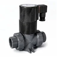 SV10100STE Válvula Solenoide, Hayward, NC, PVC, 1", EPDM, Cem-Ros.
