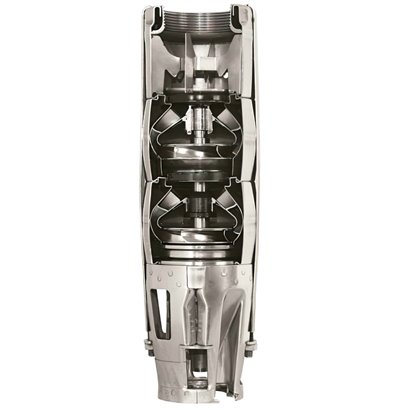 Bomba Sumergible KOR20 R300-8 Altamira Serie Kor, 20 lps, Inox. Desc. 4" 30 Hp