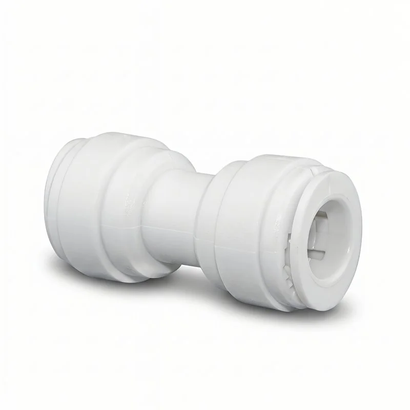 Hydrofit HDF-UC04 Conector de Unión Recta 1/4" x 1/4" para Tubo