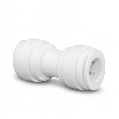 Hydrofit HDF-UC04 Conector de Unión Recta 1/4" x 1/4" para Tubo