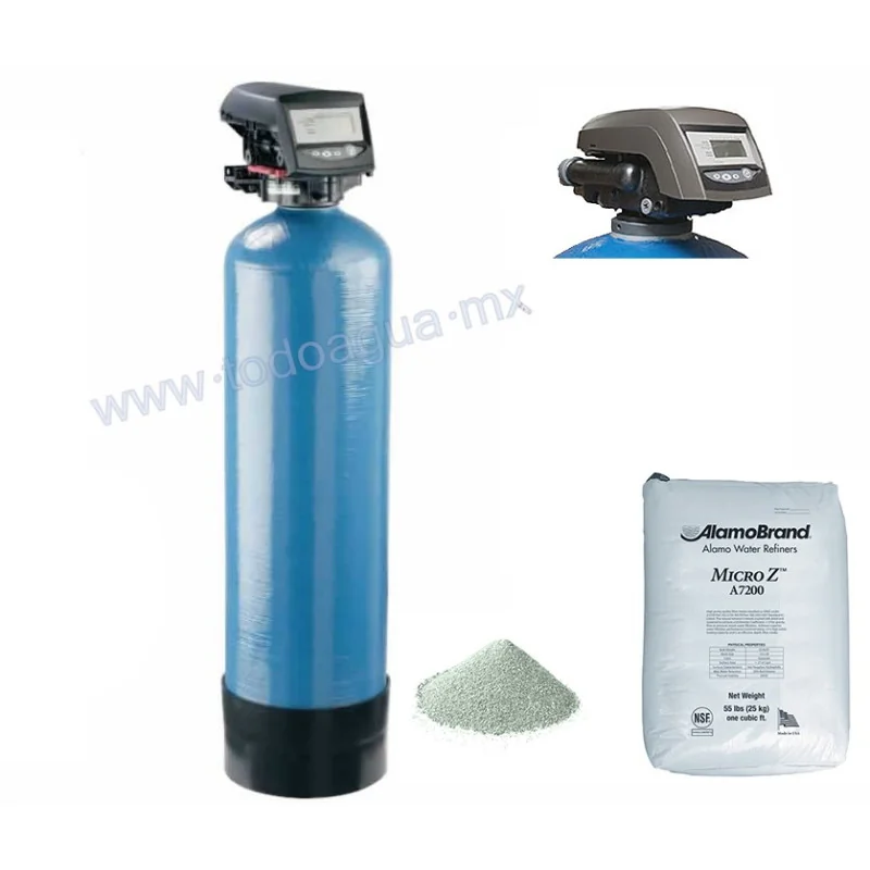 FILTRO Lecho Profundo Micro Z 1 ft3 Válvula Automática Logix FILTRO Lecho Profundo Micro Z 1 ft3 Válvula Automática Logix