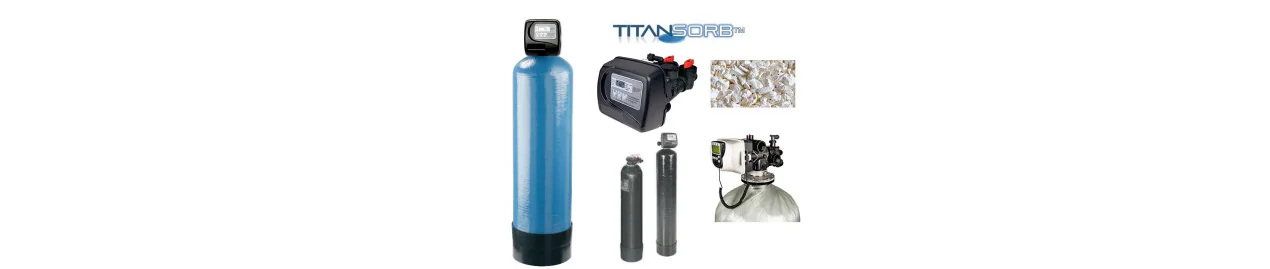 Filtro TITANSORB remueve arsenico y metales pesados
