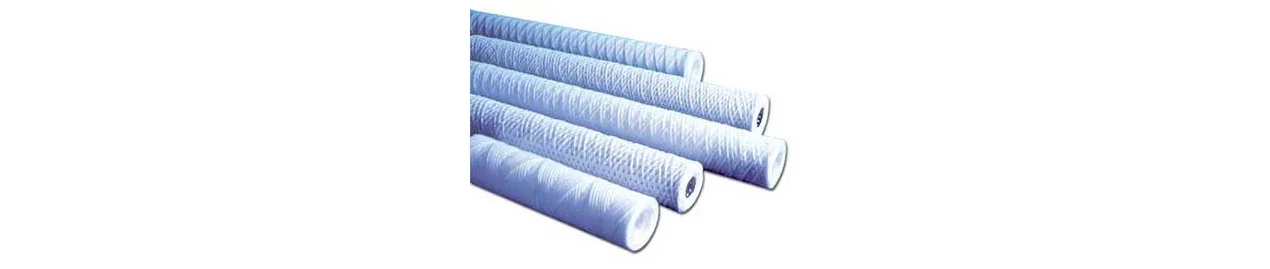 Cartuchos Polyspum Polipropileno para filtrar sedimentos del agua, Cartuchos plisados Cartuchos pulidores para clarificar agua