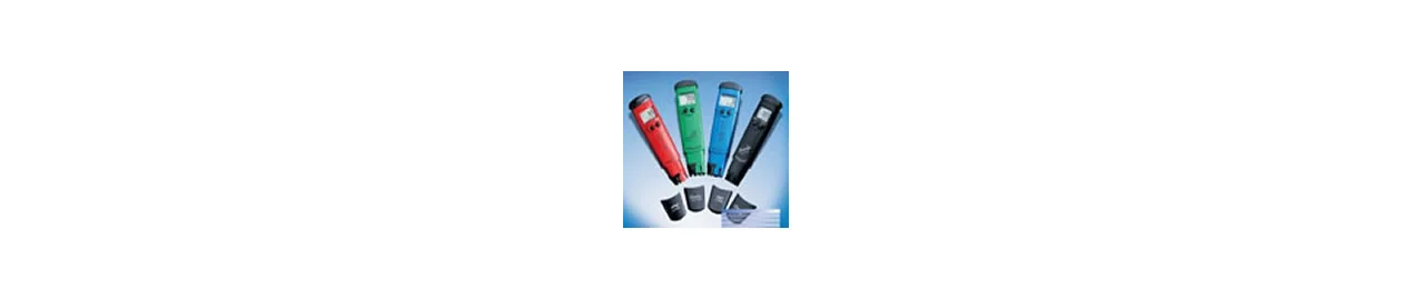 Tester tipo pluma digitales, medición de parámetros químicos