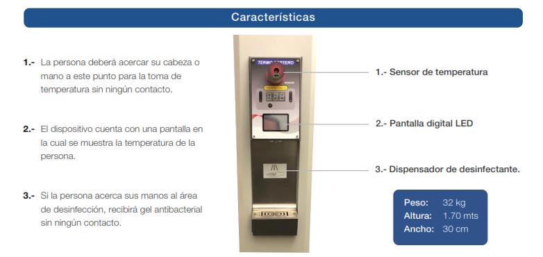 Caracteristicas Termo Portero